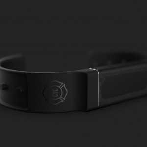 Personalized Hex health and location monitoring band