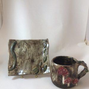 Kelley McCarthy | Forrest mug and plate