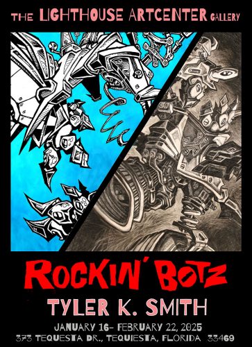 Rockin Botz Exhibition Poster