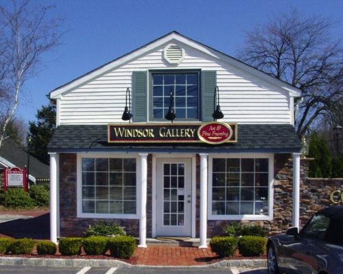 Exterior of Windsor Gallery on a sunny day