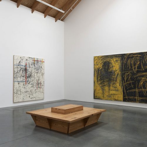 Installation view of “Louisa Chase: Below the Surface” at the Parrish Art Museum